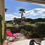 公寓 Hyeguy Pour 3 Personnes En Rez De Jardin Avec Piscine Commune A Giens *